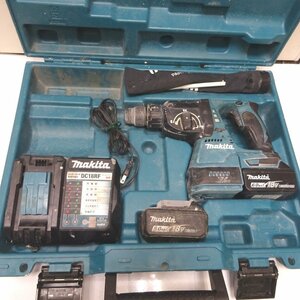 Ft1140861 マキタ ハンマドリル 24mm 充電式 18V HR244DRGX makita 中古