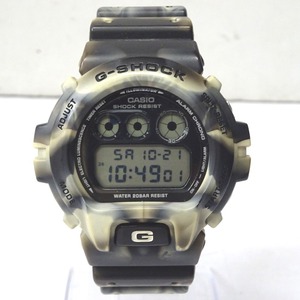 Ft593744 カシオ 腕時計 三つ目 G-SHOCK ジーショック カモフラ マーブル ジャミンカラー DW-6900MC-7JF メンズ CASIO 中古