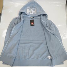 Th445001 ヘリーハンセン HHロゴフルジップスウェットフーディー パーカー HE32122 フォグブルー #Lサイズ メンズ HELLY HANSEN 未使用_画像3