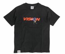 送料無料●VISION × NARUTOコラボ BORUTO Tシャツ L ブラック_画像1