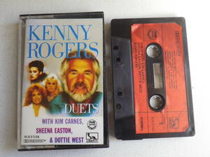 ◆カセット◆ケニーロジャース　KENNY ROGERS DUETS 輸入版　中古カセットテープ多数出品中！