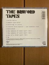 【CD】THE BRUFORD TAPES 　ビル・ブルーフォード　ライヴ　US盤　送料込み_画像2