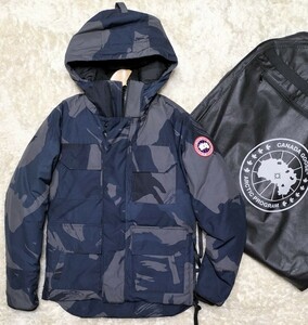 【超美品★ガーメンツバッグ付属】サイズXS CANADA GOOSE 4550M MAITLAND PARKA/迷彩柄ダウンジャケット◆カナダグース