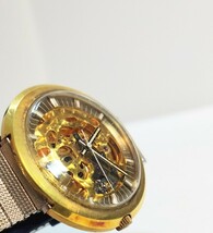 【稼働品】VULCAIN MSR T54　22石　ヴァルカン スケルトン 自動巻き メンズ　腕時計　スイス製 010JLHU05_画像7