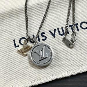 [ прекрасный товар ]LOUIS VUITTON Louis Vuitton M80184 LV catch колье MADE IN ITALY