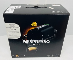 CZO2335 NESPRESSO/ネスプレッソ イニッシア D40-BK-CO コーヒーメーカー ブラック カプセルタイプ