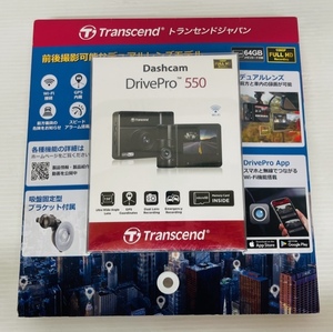 CZO2334 新品未開封 Transcend/トランセンドジャパン DrivePro550 ドライブレコーダー ドラレコ