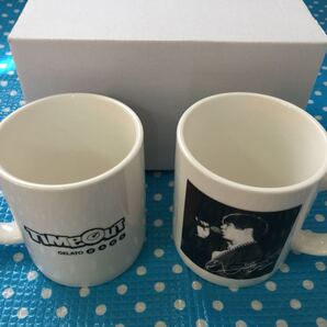 ユチョン★TIMEOUT GELATE タイムアウト ジェラート アイス屋 限定★マグカップ 2個 セット★新品 未使用 JYJ 東方神起