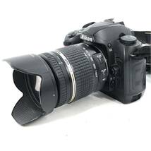 『動作品▲Nikon▲D70S』LB-761 ニコン デジタル一眼レフカメラ レンズ TAMRON タムロン 18-270mm F3.5-6.3 Di II レンズフード_画像3