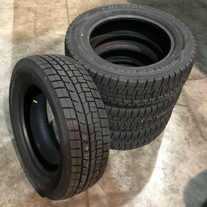 (AZ001.17) 送料無料[4本セット] DUNLOP WINTERMAXX WM02　195/65R15 91S 2021年製造 室内保管 スタッドレス プリウス 195/65/15.