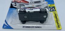 Hot Wheels HONDA '85 CITY TURBO II ホンダ シティ ターボ ２ ブルドック ホワイト JDM_画像5