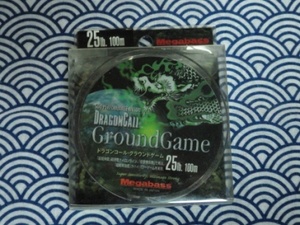 新品 未使用 メガバス Megabass DRAGON CALL ドラゴンコール Ground Game グラウンドゲーム 25LB 100m