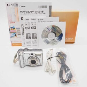 ■良品■ CANON キャノン PowerShot A560 元箱・説明書付き