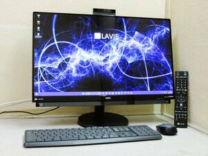 【即使用可能 LAVIE PC-DA770HAB】Win11★Core i7-7500U★快適1TB SSD&16GBメモリ★SmartVisionTV★Office2021★23.8型液晶★DA770/H