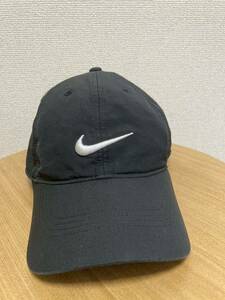 NIKE Nike cap NIKEGOLF Nike Golf Golf cap hat one Point Logo cap black 56cm