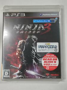 新品！PS3 NINJA GAIDEN 3