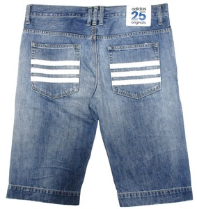 定価13,200円 NIGO × アディダス オリジナルス コラボ adidas Originals by NIGO デニム ハーフパンツ ショーツ 25 Denim Short S24529