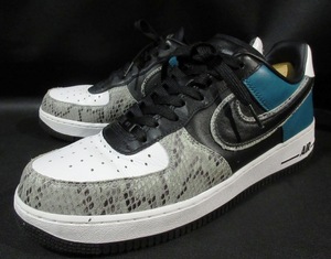 ナイキ NIKE BY YOU エアフォース 1 ロー パイソン柄 ローカットスニーカー CT3761-991