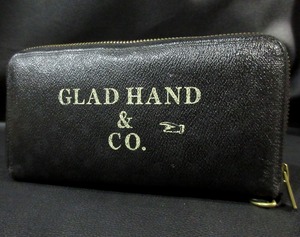 定価56,160円 グラッドハンド × ポーター コラボ GLADHAND PORTER 内側ホースハイド 馬革 長財布 ウォレット