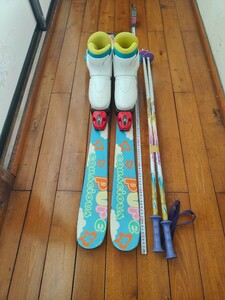 子供用スキーセット　ブーツサイズ22センチ　ピュアコンシャス　ヘル　チロリア