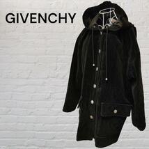 GIVENCHY 　ジバンシー　コート　 キルティング ベロア_画像1