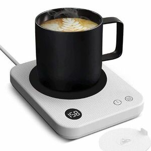 コーヒーカップウォーマー　保温プレート カップ ウォーマー 保温コースター 静音 自動電源オフ　カップ　ウォーマー