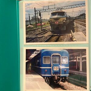 【1円から】90年代の鉄道写真セット37枚　ブルートレイン　さくら　はやぶさ　みずほ　富士　あさま　踊り子　ひたち　谷川　寝台特急 