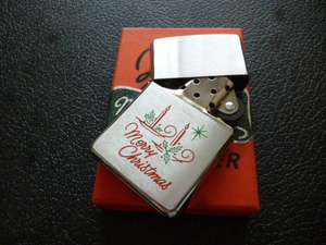 1999 ZIPPO MERRY CHRISTMAS・メリークリスマス・復刻デザイン・1940年代・赤箱レプリカ・ボックス・限定生産　未使用