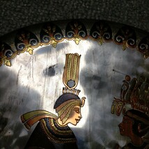 エジプト土産 壁掛けプレート 手作り 民芸品 工芸品 地物_画像7