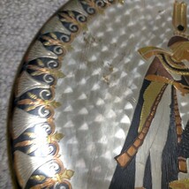 エジプト土産 壁掛けプレート 手作り 民芸品 工芸品 地物_画像6
