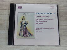 CD / Famous Overtures / Johann II Strauss, Alfred Walter他 /『D12』/ 中古_画像1