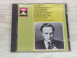 CD / Bartok: Violin Concerto No.2 / Bartok, Menuhin他 /『D12』/ 中古