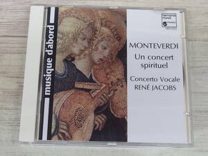 CD / Un Concert Spirituel: Jacobs / Concerto Vocale RENE JACOBS /『D11』/ 中古