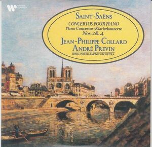 [CD/Warner]サン＝サーンス:ピアノ協奏曲第2番ト短調Op.22&ピアノ協奏曲第4番ハ短調Op.44/J-P.コラール(p)&A.プレヴィン&RPO 1985.11