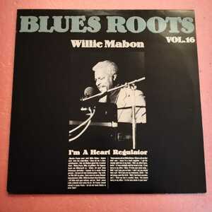 美盤 LP Willie Mabon Blues Roots Vol.16 ウィリー・メイボン