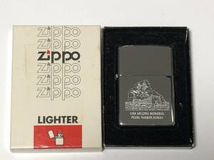 ZIPPO ジッポー ハワイ パールハーバー 真珠湾攻撃 USS ARIZONA MEMORIAL PEARL HARBOR HAWAII 未使用品 1982年製 アメリカ USA