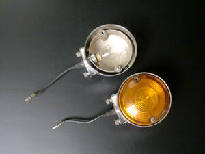  Harley original rear turn signal used that time thing 2 piece set lighting verification settled mile display lens less left right set 