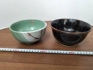コレクション　昭和　レトロ　アンティーク　どんぶり　陶器　2種　まとめて