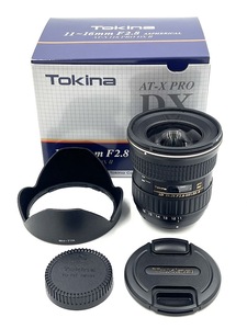 【美品】Tokinaトキナー 超広角ズームレンズ AT-X 116 PRO DX II 11-16mm F2.8 (IF) ASPHERICAL ニコン用 APS-C対応★送料無料★