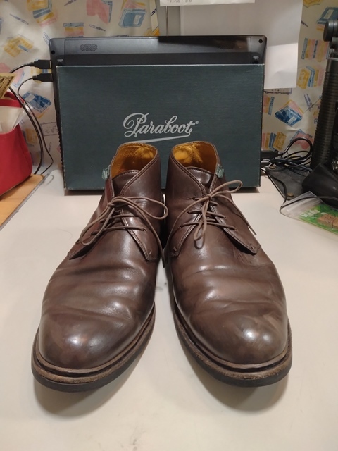 2023年最新】ヤフオク! -パラブーツ paraboot チャッカブーツの中古品
