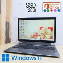 ★超美品 高性能7世代i5！M.2 SSD128GB★Q737/P Core i5-7300U Webカメラ Win11 MS Office2019 Home&Business 中古品 ノートPC★P59156_画像1