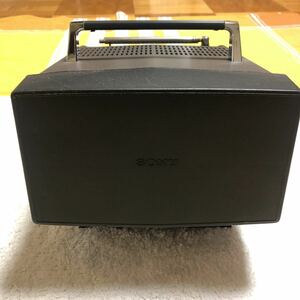 ジャンク　SONY ポータブルブラウン管TV 75年製