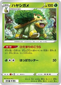 ハヤシガメ〔-〕【草/1進化】　〈*型番不問　VSTARユニバース　s12aなど〉　ポケモンカードゲーム