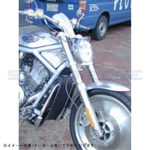 SWAGE-LINE PRO スウェッジラインプロ STP887FT フロントブレーキホースキット クリアコーティング VRSCA V-ROD 02-04_画像2