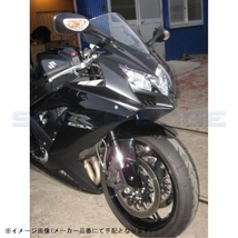 SWAGE-LINE PRO スウェッジラインプロ SAPB527FB フロントブレーキホースキット ブラックスモークコーティング GSX-R750/600 08-10_画像2