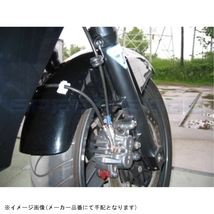 SWAGE-LINE PRO スウェッジラインプロ STPB673FB フロントブレーキホースキット ブラックスモークコーティング GPZ1100 95-96_画像4