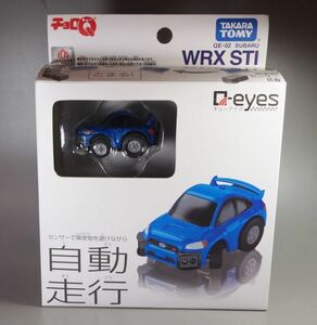 チョロQ キューアイズ QE-02 スバル WRX STI Qeyes センサーで障害物を避けながら自動走行 ※取扱説明書無し