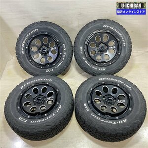 4x4 エンジニアリング Air/G マッシブ 7-16+35 5H114.3 BFグッドリッチ オールテレーン T/AKO2 225/70R16 102/99 16インチ 4本セット 009k