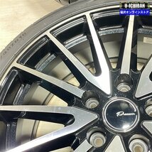 80系 ノア ヴォクシー 等 PRAUREN 7-18+53 5H114.3 IMPERIAL 215/40R18 18インチ 4本セット 009_画像3