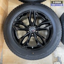 VW フォルクスワーゲン ティグアン 2022年 スタッドレス 235/55R18 ブリヂストン VRX3 & MSW71 18インチ 8J +35 5H 112 4本セット _★W004_画像2